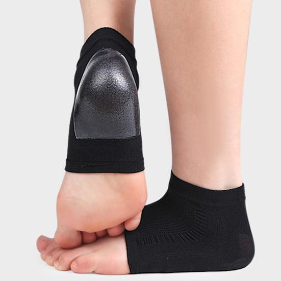 Protect Sleeve Moisturizing Anti Cracking Anti-slip Anti-abrasion Shock Absorbing Mesh Gel Heel