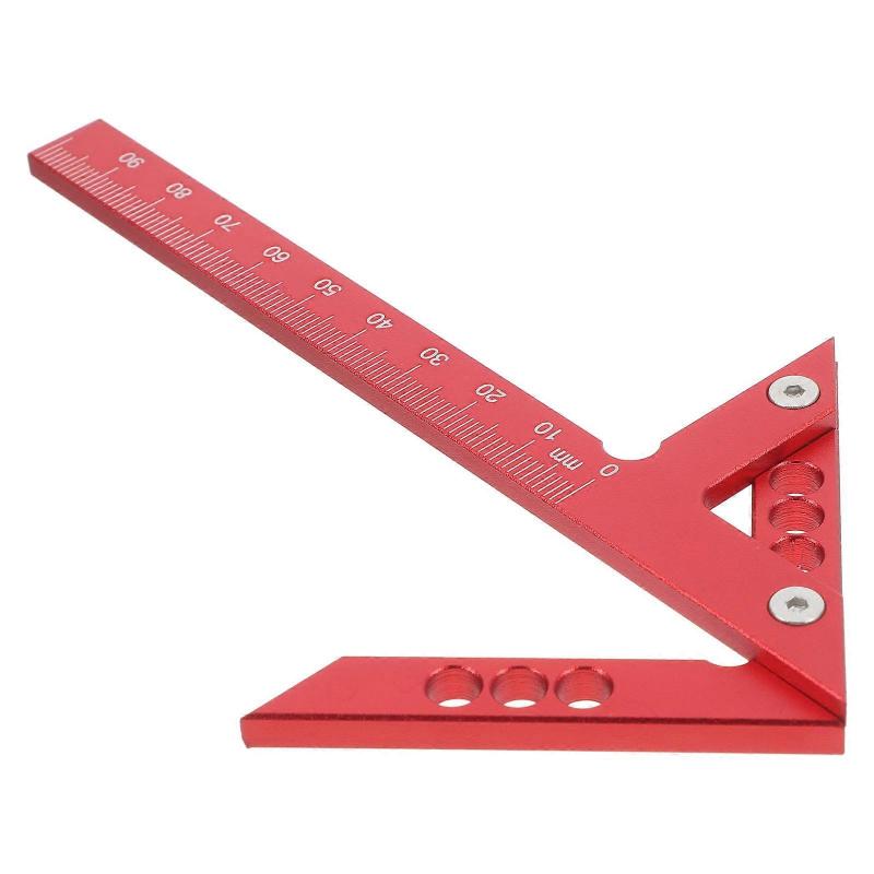 Scribe Tool Red Marking Gauge for Woodworking Center Line Finding