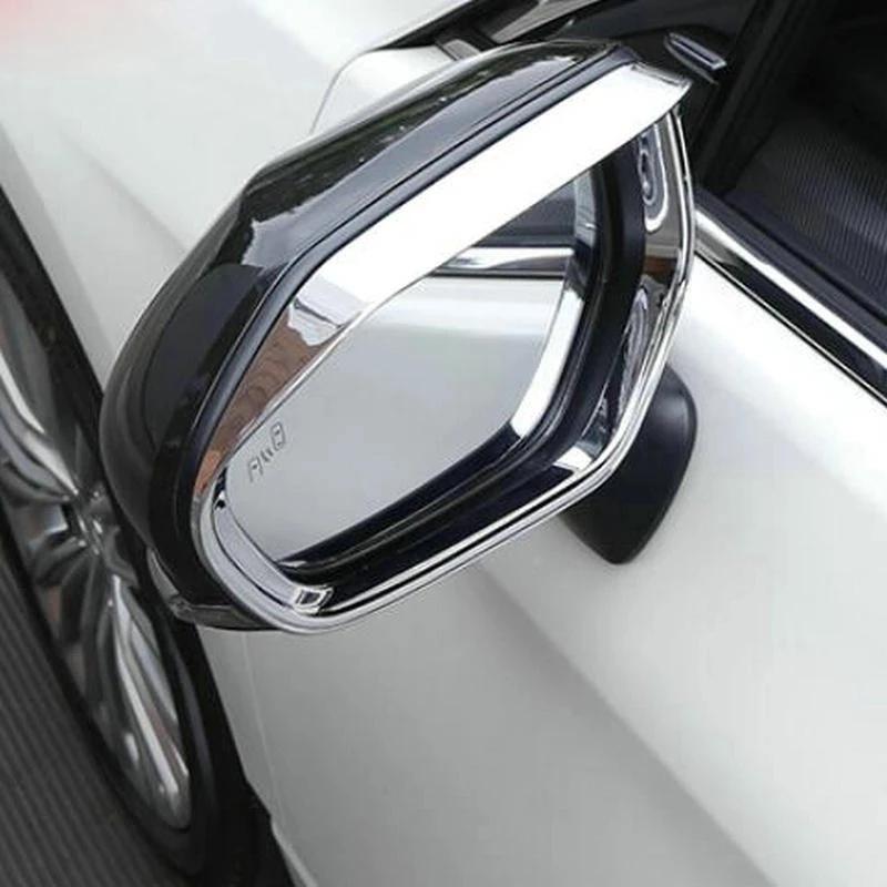 Для Toyota Yaris Ativ 2024 2025 ABS Хром Накладка на зеркало заднего вида Рамка-бровь Декоративные накладки Наклейка Аксессуары для стайлинга автомобиля