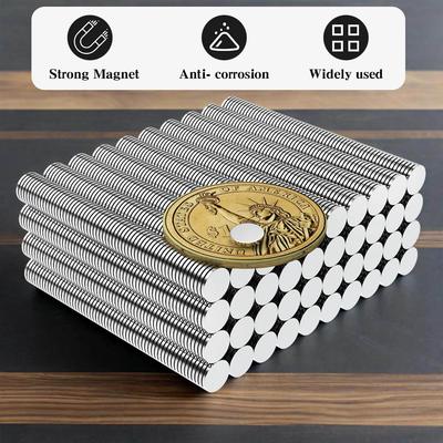 Магниты 5x1мм Магниты на холодильник для DIY Офисная доска для записей Мастерская Подходящие инструменты Дом Рабочее место