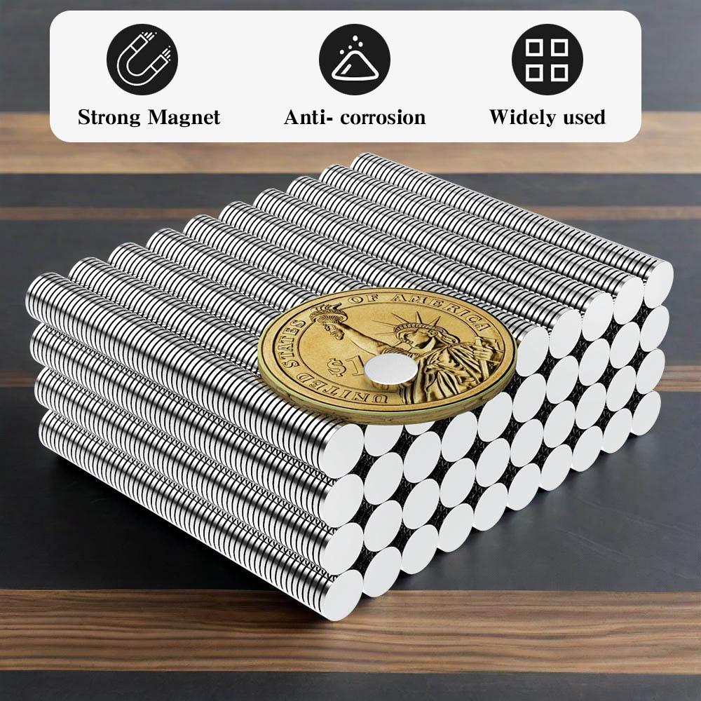 Магниты 5x1мм Магниты на холодильник для DIY Офисная доска для записей Мастерская Подходящие инструменты Дом Рабочее место