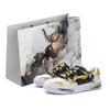 Li Ning Скользящая лодка Нескользящие Устойчивые к истиранию Низкие Скейтбордические кроссовки Мужские Черный Золотой AGCS419-1(Team551-S-BOX)
