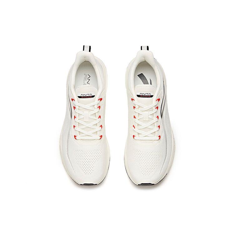 Anta Удобные амортизирующие износостойкие дышащие низкие кроссовки для бега мужские кроссовки белые 112035547-3