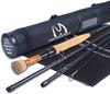M MAXIMUMCATCH Maxcatch Competition InTouch Nymph Fly Rod Euro Nymph Fly Fishing Rod InTouch Nymph 10FT (Соревнование (4 шт), 2WT)