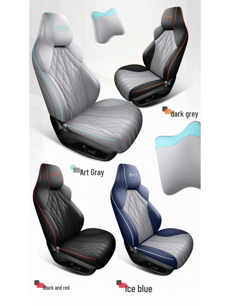 BYD Seal All-Season Leather Seat Cover - Full Surround Protection