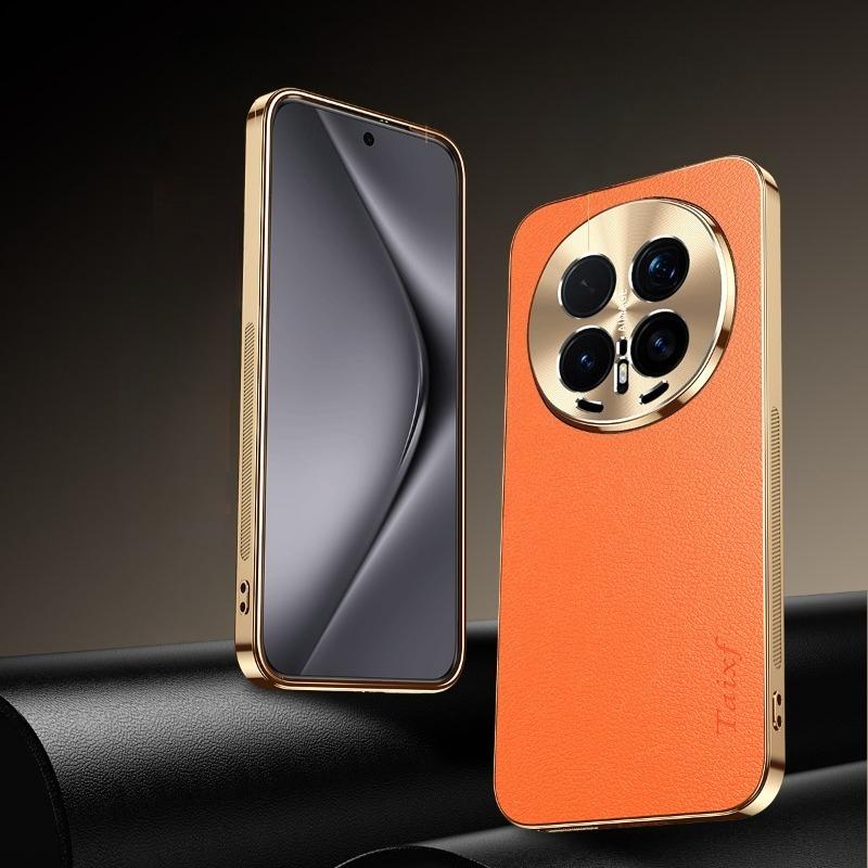 Чехол для Honor Magic 8 Pro из ПУ кожи с гальваническим покрытием, противоударный чехол для Honor Magic 8 Lite 8Pro, чехлы с текстурой личи, бампер