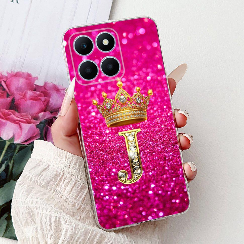 Чехол для Honor X6a Чехлы Модные Буквы Мягкий Тонкий Чехол для Телефона Для Honor X6a X6B X 6A 4G WDY-LX1 WDY-LX2 Задняя Крышка