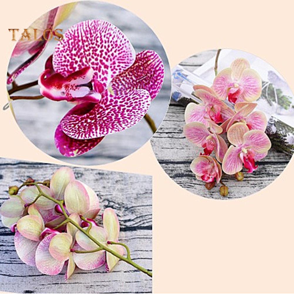 Мечтатель 1 шт. искусственный цветок бабочка орхидея гибкий сад DIY вечеринка свадебный домашний декор