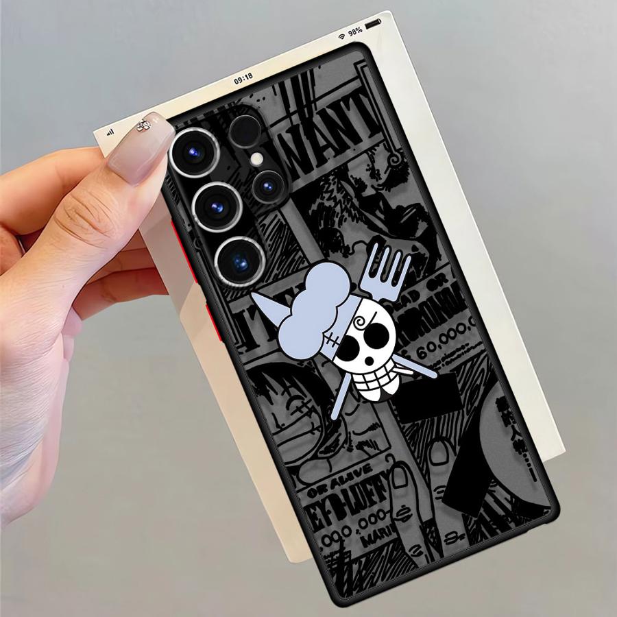Чехол-бампер из ТПУ для Samsung Galaxy S22 Plus S10+ S21 S24 Ultra S23 S21 5G S25 Ultra S20 FE S9 Plus Аниме One Piece