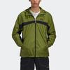 adidas Originals Trefoil RYV PKT WB Повседневная куртка с капюшоном Мужские куртки Оливково-зеленый GJ6741