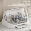 Babies Bottle Countertop Drying Rack Bottle Drying Rack with Removable Drip Tray Durable Good Sealing Protection Toddler Bottles