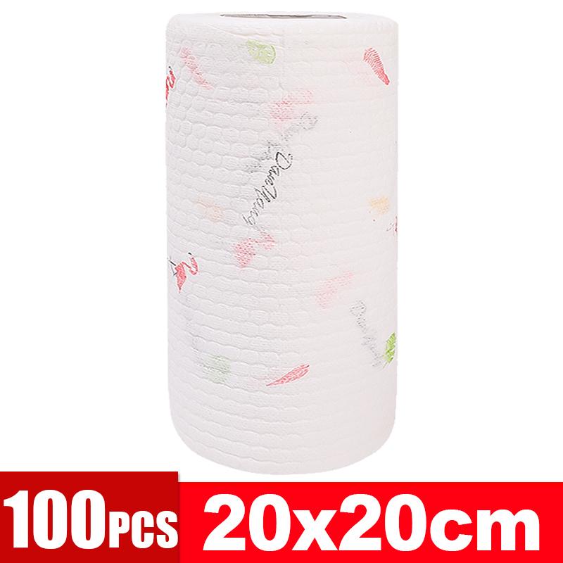 Kitchen Disposable Rags Non-Woven Reusable Cleaning Cloths Household Washing Towels Dishcloths Rag Wipes Cloth Cleaner Tools2025