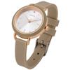 Watch Analog Silicone Band Beige [Fieldwork] Women's YM102-2