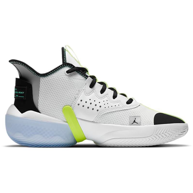 Jordan React Elevation Pf Белый Черный Зеленый Светящийся Jordan CK6617-103