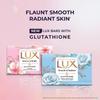 Мыло для купания Lux International Smooth & Radiant 4 X125г Для мягкой увлажненной кожи с ароматом белой розы Роскошное ежедневное купание