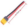 Yiqigou 2 пары разъемов XT60H (папа и мама) с проводами 150 мм 12 AWG в силиконовой изоляции и корпусе для RC Lipo