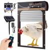 Automatic Chicken Coop Door with Solar Powered Battery Operated LCD Display Automatic Chicken Door
