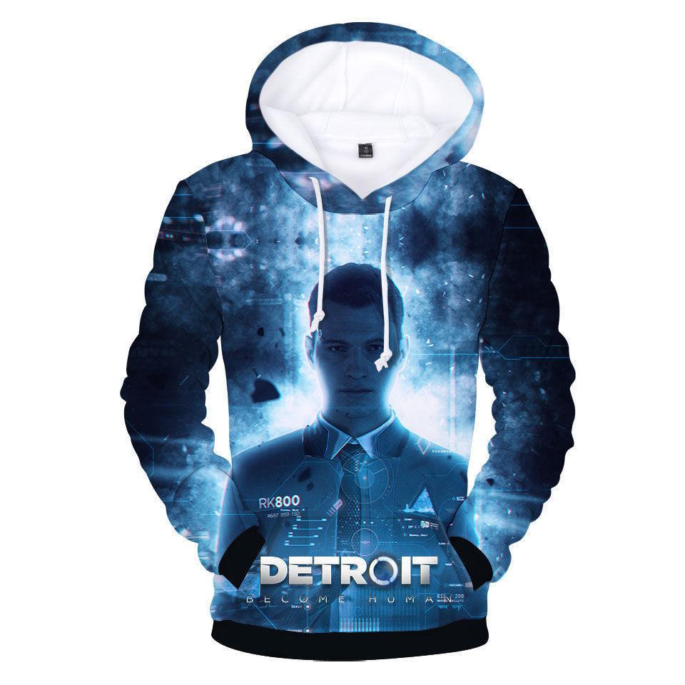 Ultimate Comfort Detroit Become Human Connor Rk800 Hoodie For Everyday Wear