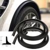 2x Flexible 1.5Meters Long Fender Flare Arch Extension Wide Body Wheel Eyebrow
