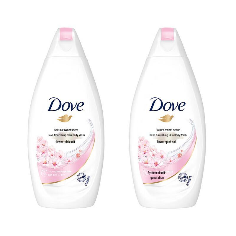 Dove Cherry Blossom Moisturizing Body Wash 800g
