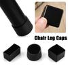 4pcs/set New Socks Floor Protectors Non-Slip Covers Furniture Feet Silicone Pads Chair Leg Caps