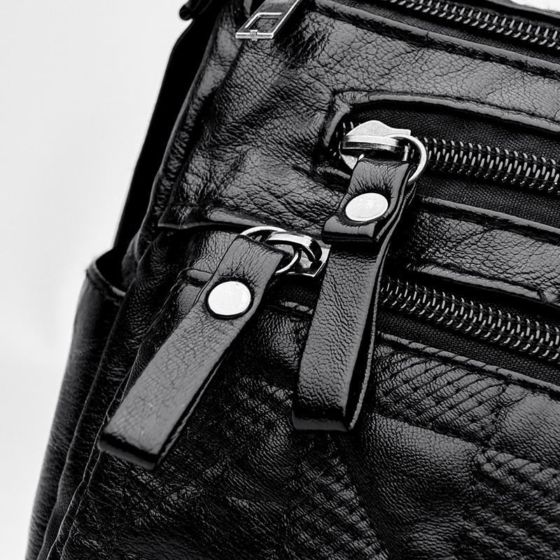 Сумка для мамы, женская сумка через плечо из ПУ, большая вместительная сумка через плечо, женская сумка среднего возраста