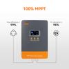 PowMr 80A 100A MPPT Контроллер заряда солнечных батарей 12В/24В/36В/48В Автоматический Макс. Солнечный PV 160В Регулятор Поддерживает до 12 единиц параллельно