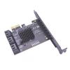 Плата расширения PCIe 6G SATA 3.0: 6, 8 или 10 портов, ASMedia ASM1166, PCI-E 3.0 GEN 3