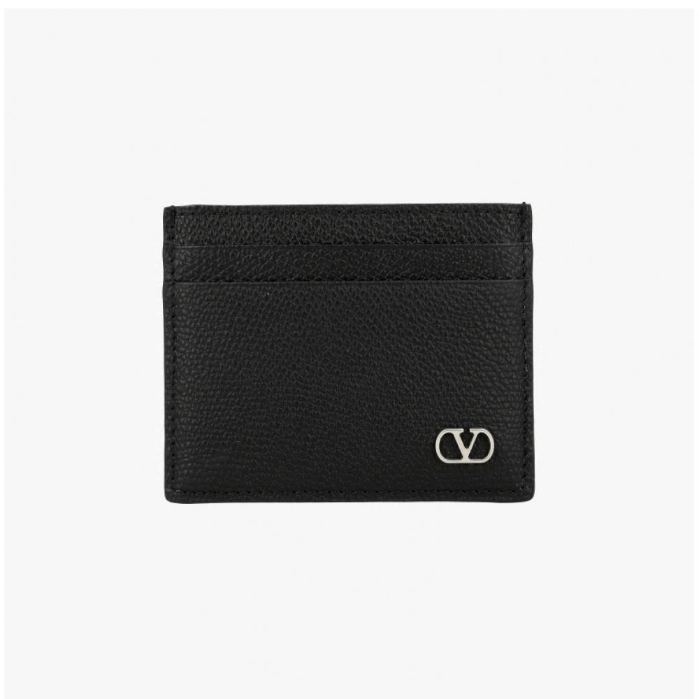 Valentino GaraVani V Logo Card Wallet P0ap4 Uag 0no
