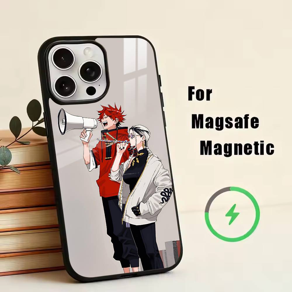 G-Gokurakugai A-Alma Чехол для телефона для iPhone 17, 16, 15, 14, 13, 12, 11 Plus, Pro Магнитный с Magsafe Беспроводная зарядка