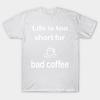 T Shirt Women Coffee 2 Harajuku Print Kawaii Tshirt Summer Short Sleeve Female T-Shirt Top Tee