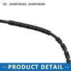 A ABSOPRO Front Rear Car Brake Pad Electronic Wear Sensor 34356790303 34356790304 B MW X3 2011-2016 2 PCS