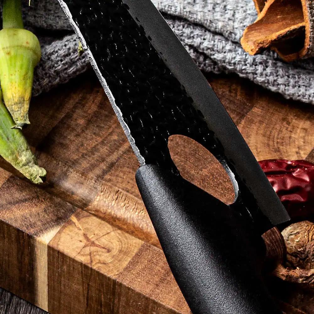 Нож для обвалки из нержавеющей стали, кухонный нож шеф-повара, ручка из АБС-пластика, нож для мясника, кухонные инструменты