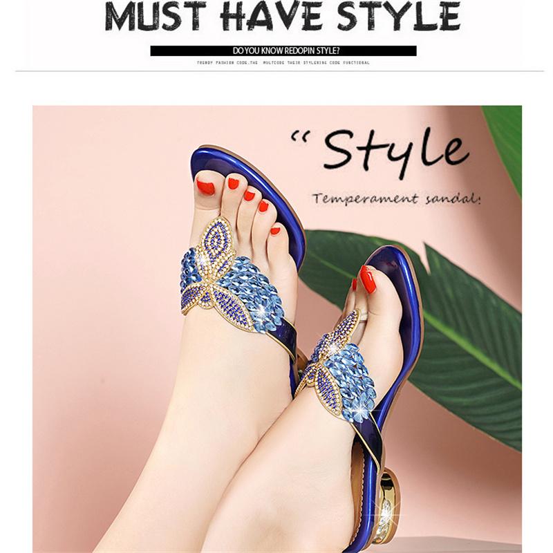 Летние шлепанцы, повседневная обувь, сандалии с сексуальным дизайном из кристаллов и стразов, горячие женские модные сексуальные шлепанцы из кожи