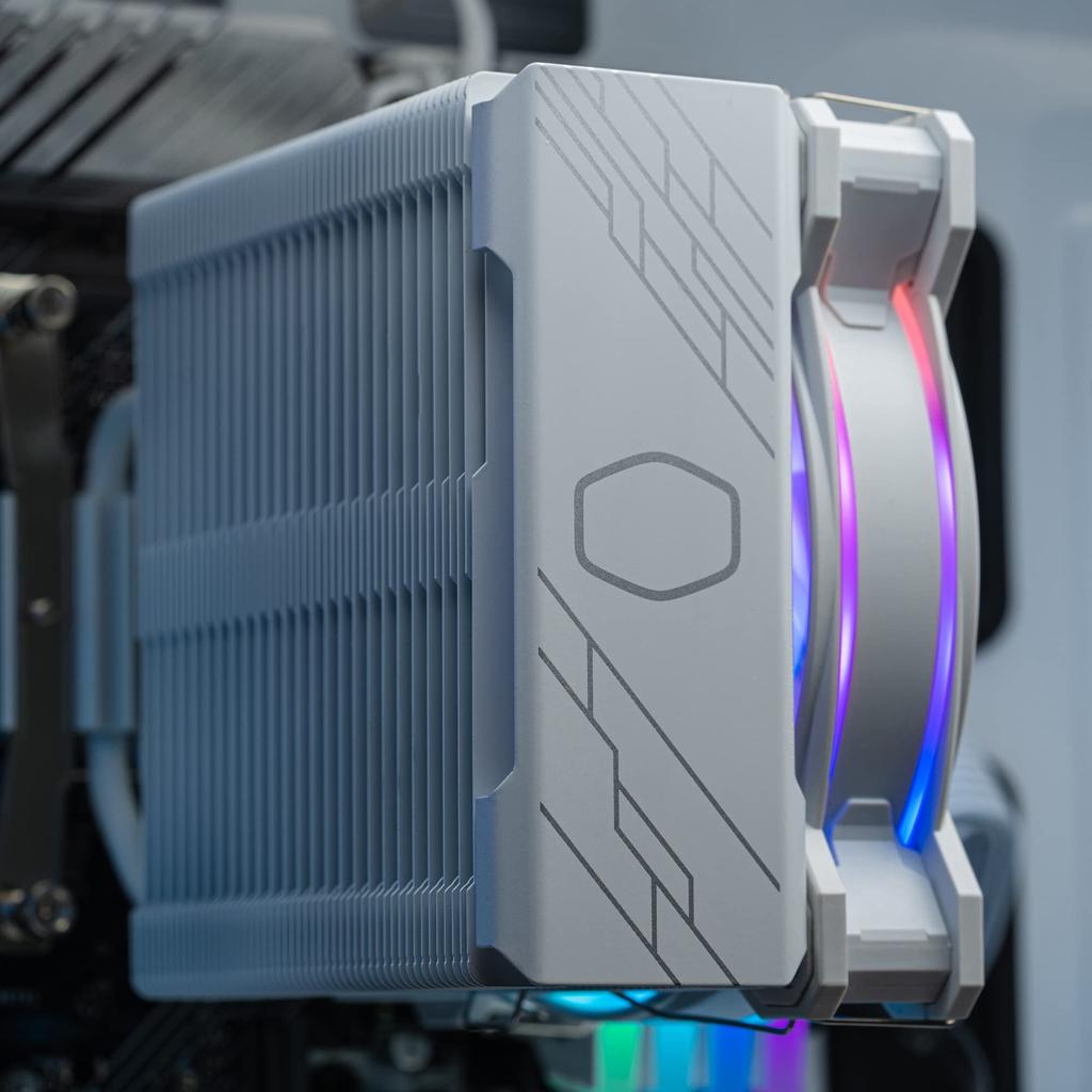 Cooler Master Кулер для процессора Hyper 212 Halo White с боковым потоком воздуха FN1898 RR-S4WW-20PA-R1