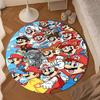 Princess Peach Adventure Round Rug for Livingroom,Bedroom, Palyroom, Chair Rug, Area rug, Circle Carpet, Large Size Fan Christmas gift