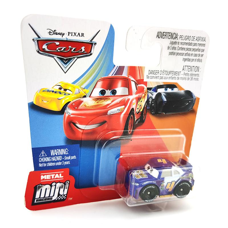 Pixar Тачки Мини Модель Машинки Игрушка Металлическая Литая Молния Маккуин Джексон Шторм Курц Игровые Машинки Детские Мальчики Подарки
