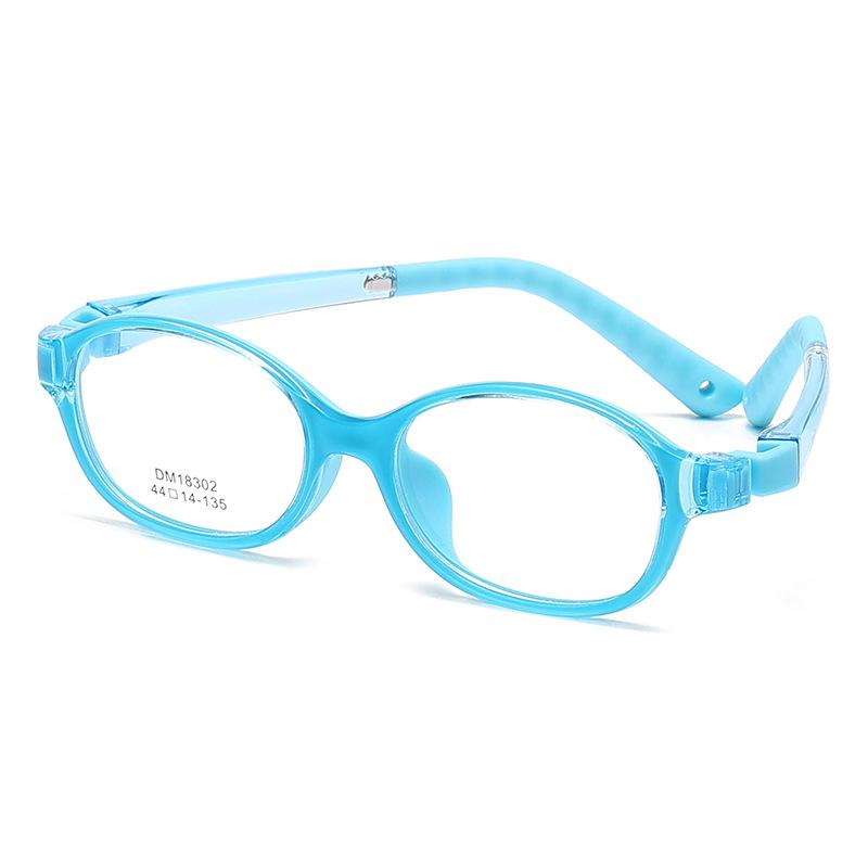 Новое качество, двухцветная детская оправа для очков, мягкая силиконовая оправа для очков для мальчиков и девочек, очки для близорукости