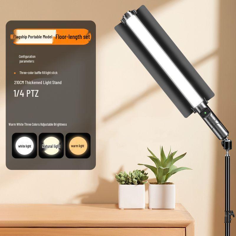 Portable RGB LED Fill Light Bar for Professional Photography and Night Scenes