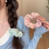Резинка Зимние плюшевые резинки для волос Эластичный вязаный обруч для волос Милая вязаная веревка для волос Вечеринка