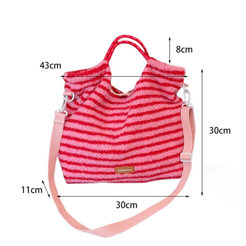 Женская плюшевая леопардовая сумка через плечо, модная сумка для переноски, большая вместимость, стильная мешковатая сумка кроссбоди, сумка для путешествий на открытом воздухе CLE