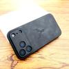 Роскошный кожаный чехол Retra для iPhone 17 Air 16 15 14 13 12 11 Pro Max 16E 17Pro iPhone17, приятный на ощупь, как кожаная накладка