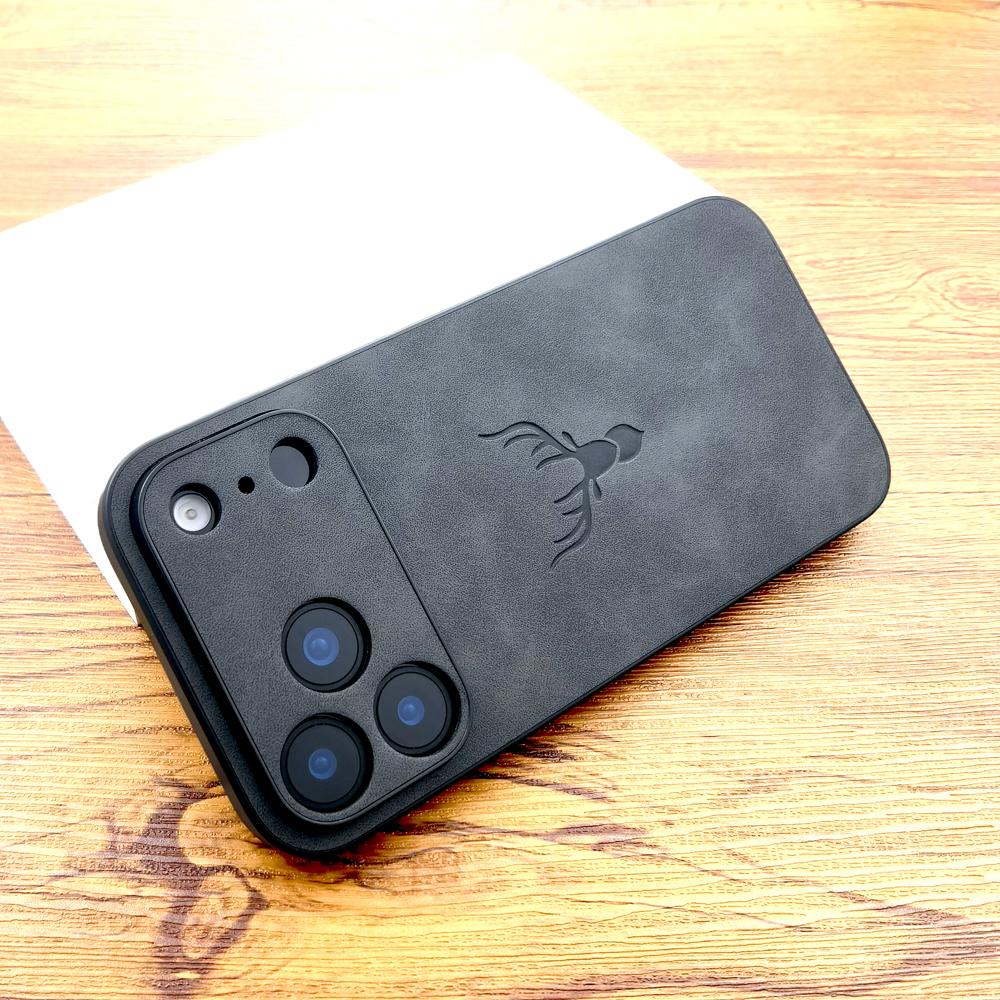 Роскошный кожаный чехол Retra для iPhone 17 Air 16 15 14 13 12 11 Pro Max 16E 17Pro iPhone17, приятный на ощупь, как кожаная накладка