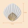4 шт. креативный настенный крючок в форме морской ракушки без перфоратора самоклеящийся крючок для ванной комнаты и кухни настенный липкий крючок