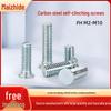 Flat Head Carbon Steel Galvanized Rivet Nuts FH-M2 to M10 - Free Shipping
