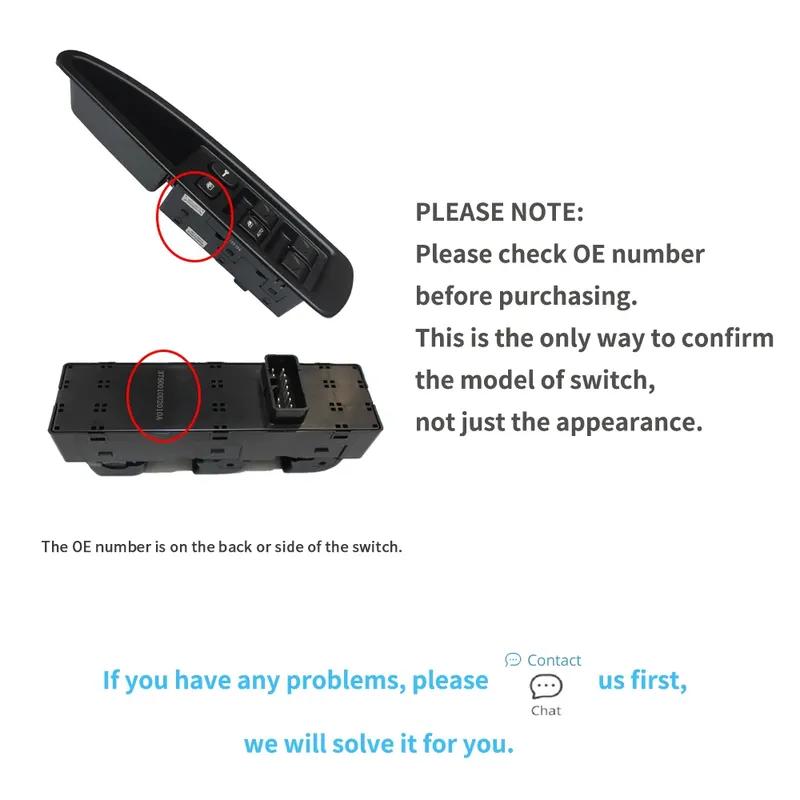 For Hyundai Tucson 2016 2017 2018 Power Master Window Control Switch AUTO Button 93570-D3000 93570-D30004X Car Accessories