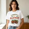 Powered By My AllotUnisext Graphic T Shirt Cute Vegetable Print Unisex Cotton Crew Neck Short Sleeve Daily Casual Street Tops