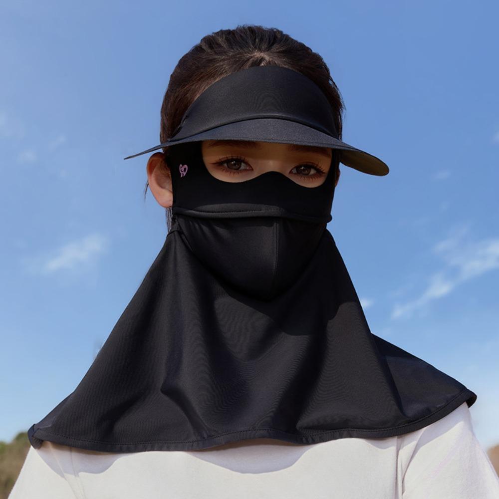 Маска из ледяного шелка с защитой от УФ-лучей, пылезащитная, вуаль для защиты от УФ-лучей, тонкая солнцезащитная маска для лица, унисекс