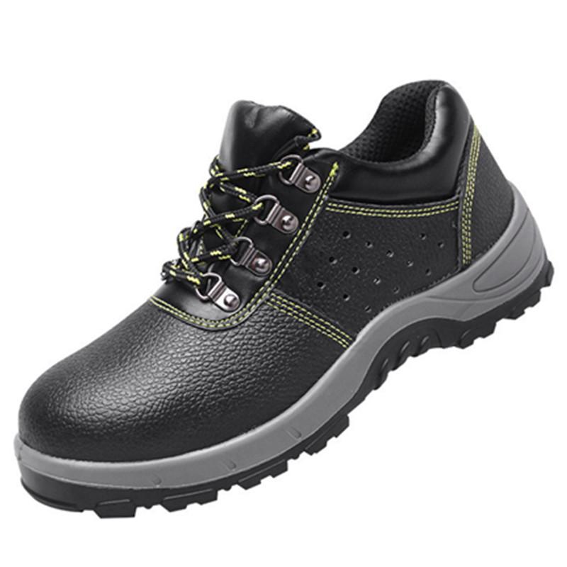 Labor Insurance Shoes Steel Baotou Anti-smashing and Puncture-proof Safety Shoes