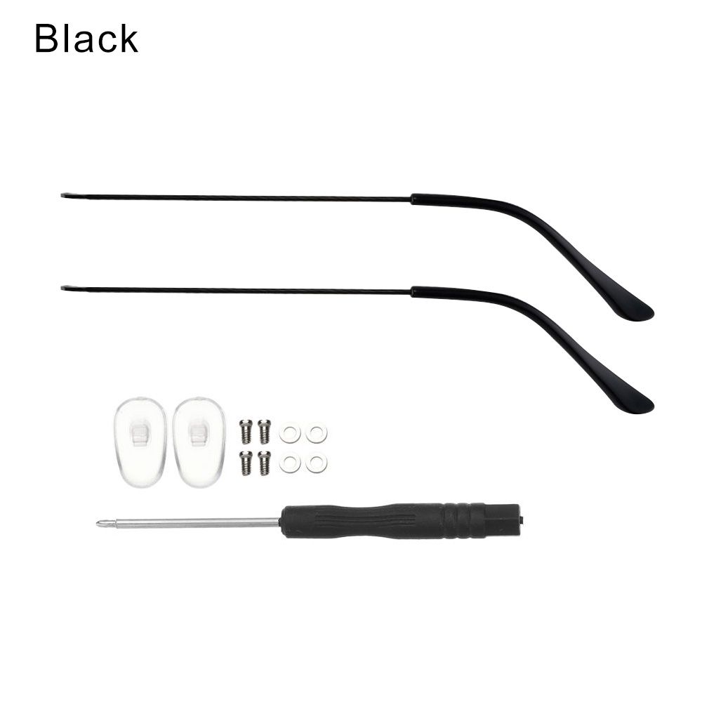 Пара солнцезащитных очков, универсальная противоскользящая оправа для очков, сменная рука, аксессуары для очков